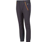 Pantalon Polyester Tech Mountain Gris Phoque / Orange Clair 5/6A
