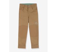 Pantalon pour enfants KUULU CANVAS finkid, coupe droite caramel 10A