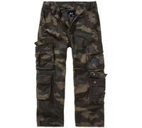 Brandit Pantalon Pure pour Enfant, Motif Camouflage Foncé, 134 cm Mixte