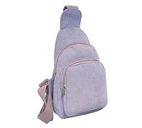 Pantalon pour femme avec poches, poche poitrine, porte-monnaie, sac à bandoulière, bleu, grand, lilas, Taille unique pour tous