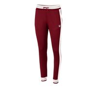 Pantalon pour femme Fila Pants Rumi Cabernet/White Alyssum L