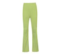 Pantalon pour femme printemps et été couleur unie mode couleur unie serré taille haute pantalon femme haut élastique bas décontracté pantalon court pour femme décontracté petite, Vert, XXL