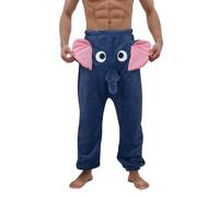 Pantalon pour Homme Un Boxeur éléphant drôle Short Fantaisie sous-vêtements Humoristiques Cadeau de pour Homme Pantalon Boxer sur Le thème des Animaux Elephant Will Pantalon De Survêtement Masculin