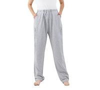 Pantalon pour Soins D'incontinence Pantalon pour Sac à Urine Avec Double Poche Cachée pour Hommes et Femmes, Pantalon Post-chirurgie (Color : Gray, Size : XXL)