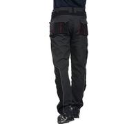 Pantalon professionnel Terrax taille 52 gris foncé / noir 65% polyester 35% coton (270gm²) - 20163-6310