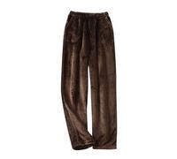 Pantalon Pyjama Polaire Femme Hiver Couple Flanelle Doux Automne Bas De Pyjamas Chaud Confortable éLastique