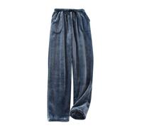 Pantalon Pyjama Polaire Femme Hiver Pantalon De Pyjama Couple Flanelle Doux Pantalon Pyjama Femme Automne Hiver Bas De Pyjama Femme Pyjamas Polaire Chaud Hiver Pyjama Pantalon Confortable éLastique