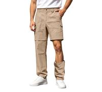 Pantalon randonnée convertible imperméable zip, 2 façons voyage été