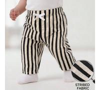 Pantalon rayé pour bébé garçon, confortable et polyvalent pour toutes les saisons, peut se coordonner avec n'importe quel Top 6-9M,9-12M,12-18M,18-24M,2-3Y,3-6MRayéPolyester