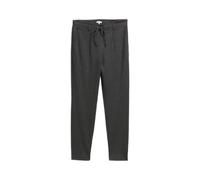 TOM TAILOR Pantalon à pince anthracite / blanc, Taille 46