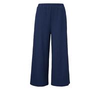 Pantalon relaxed fit avec taille Ã©lastique femme s.Oliver Bleu 44