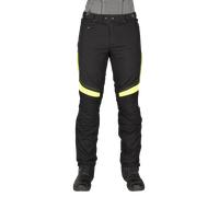 Richa Colorado imperméable Moto Textile Pantalon, noir-jaune, taille XS