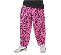 Pantalon baggy 80's zébré rose - XL WIDMANN Rose G