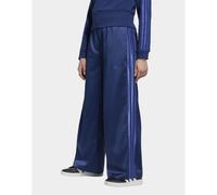 adidas Fille Satin Wide Leg Pants, Dark Blue/Dual Indigo, 9-10 Years
