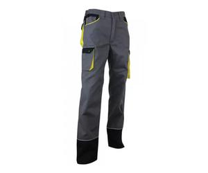 Pantalon SECHOIR coton/poly gris/noir taille 50 LMA LEBEURRE 1258-50