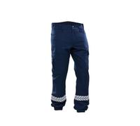 Pantalon Sécurité Privée avec Bande HV Safetek - Bleu Marine - GK