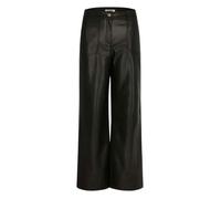 Pantalon simili cuir taille haute flare 36