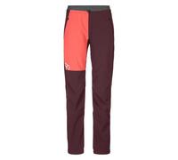 Pantalon ski de randonnÃ©e ORTOVOX BERRINO PANTS W (winetasting) Femme M