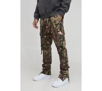 Pantalon skinny à imprimé camouflage homme - L, camo
