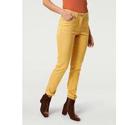 Pantalon skinny coupe skinny - Linea Tesini - jaune or JAUNE OR 19
