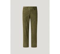 Pantalon slim Ã cinq poches en velours Pepe Jeans Vert 33