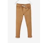 VERTBAUDET Pantalon Slim Couleur Facile à Enfiler garçon Beige 14A