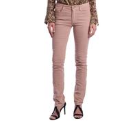 Pantalon slim en velours côtelé pour femme WKCS0104F-rose 34