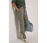 Pantalon Slim Leg à motif pied-de-poule
