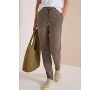 Pantalon Slim Leg à motif pied-de-poule