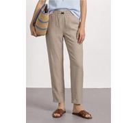 Pantalon slim leg coupe loose avec détail de ceinture