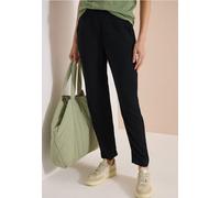 Pantalon slim structuré à coupe décontractée