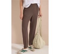 Pantalon slim structuré à coupe décontractée