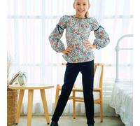 Pantalon Slim Velours Morgan Noir 7/8A