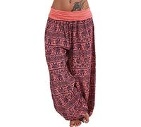 Pantalon Sport Femme ÉTé - Pantalon Taille Elastique Baggy Detente Pantalon Solide Couleur Pantalon De Yoga pour Femmes Jambe Large Taille Yoga Sport Pants