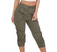 Pantalon Sport Femme - Pantalon Golf Femme Pas Cher Fashion Classique Baggy Pantalon Lin Femme Pantacourt De Sport Respirant Pantalon Vacances Yoga