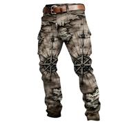 Pantalon Sport Homme Hommes Carreaux Éléphant Detente Corsaire Marche Pluie Côtes Decontracté Gardien Mince Coloré Cotele Invité Qui Cowboy 5XL Grandes Joggings