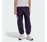 ADIDAS SPORTSWEAR Pantalon de sport 'Stadium' bleu marine / gris argenté, Taille M