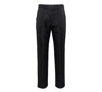Pantalon steampunk pour homme - Noir - Gothique - Pantalon chino victorien - Pantalon de costume médiéval - Couleur unie - Pantalon de sport classique rétro - Pantalon de loisirs léger pour costume