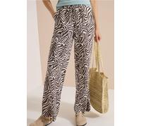 Pantalon Straight Leg avec imprimé zèbre