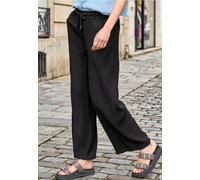 Pantalon Straight Leg avec structure Crinkle