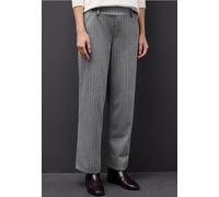 Pantalon droit à fines rayures femme Cecil LTD QR Gris 38