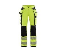 Pantalon stretch 4D haute-visibilité femme Blåkläder 7197 Jaune fluo/Noir Blaklader - 719716423399C