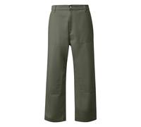 Pantalon style charpentier coupe droite dÃ©contractÃ©e QS Vert 28