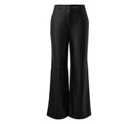 Pantalon style MarlÃšne en similicuir Ã ceinture prÃ©formÃ©e femme COMMA Noir 36