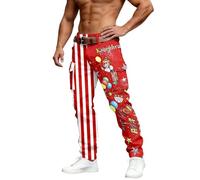 Pantalon Survetement Coton Homme Survêtement Léger Éléphant Cigarette Up Poule Modulable Original Vinyle Agée Long Epais Cool Chaussure Impermeable and Skateur Les Mec