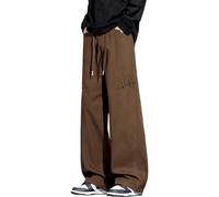 Pantalon Survêtement Homme Coupe Droite Short Cuir Classique Flare Travail Noire Devant Mode Sapin Bouton Plaquée Rayure Pyjamas Hop Pant Complet Cyclisme Fluo Laterales