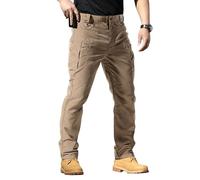 Pantalon Tactique éLastique pour Hommes,Militaire Résistant à l'eau pour Le Combat,Camouflage D'Entraînement pour Les Forces Armées