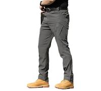 Pantalon tactique multi-poches imperméable et résistant à l'usure, pantalon tactique pour homme avec poches, salopette anti-déchirure imperméable, pantalon tactique d'extérieur léger