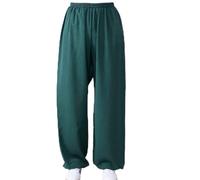 Pantalon Tai Chi Coton Et Lin Respirant Pantalon De Sport Décontracté Quotidien pour Hommes Et Femmes Bande Élastique Yoga Bloomers Kung Fu Wing Chun Pantalon D'entraînement,003,XXL