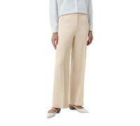 Pantalon taille élastiqué en satin femme COMMA Marlene Beige 42